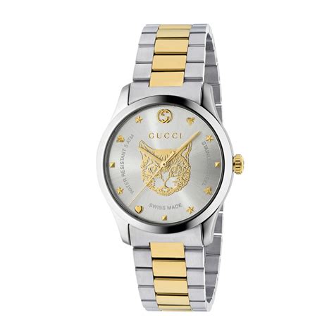 gucci watch silver women's with bling|gucci gold watches ladies.